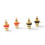 4Pair/8Pcs Gold Plated RCA Jack Connector Panel Mount Chassis Audio Socket Plug Bulkhead with NUT Solder CUP 10