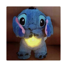 Stitch Breathable Plush Bear Soothing Sleep Playmate Otter Toy for Kids