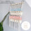 Wand Netz Organizer Plüschtiere Holzstab 5