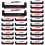 2X Red 24 LED Car Vehicle Third Brake Stop Tail Light Lamp Bar  12V 1