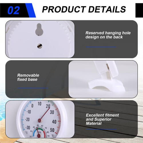 Hygrometer Humidity Thermometer Temp/Temperature Meter 2