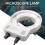 48 LED Industrial Microscope Camera Light Source Ring Lamp Light  Lamp Adjustable Brightness USB Interface 10