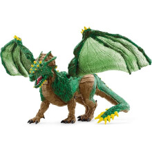 Schleich Eldrador Creatures - 11" Jungle Dragon Toy - Movable Wing Action Figure for Boys and Girls-Mythical Creature Figures -Kids Ages 7+ | 70791 |