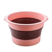 Foldable Footbath Massager Foot Washing Spa Pedicure Massage Soaking Tub Basin