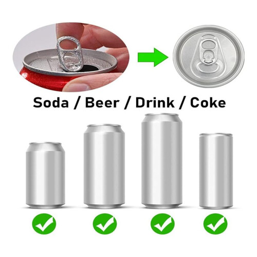 6Pcs Soda Lid Covers Beverage Can Lid Multi-Color Beverage Can Protector Silicone Can Covers 1