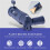 Multi-Angle Paint Brush Extender-Paint Edger Tool for Walls,Trim and Corner Painting-Paint Roller Extension Pole 3