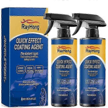 (2pcs) Advanced New Car Coating Spray, 3 in 1 Multi-functional Quick Effect Coating Agent