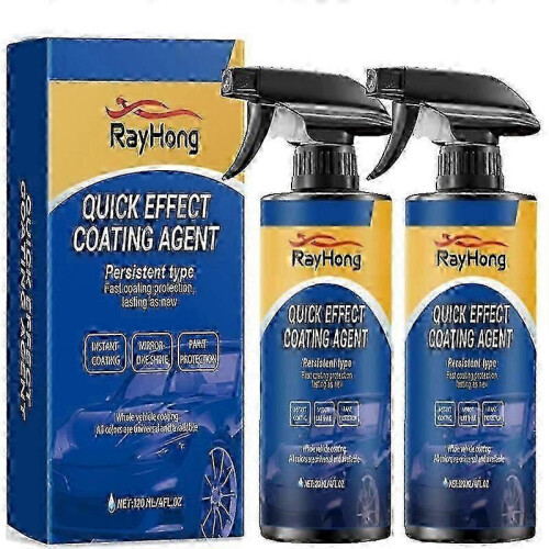 (2pcs) Advanced New Car Coating Spray, 3 in 1 Multi-functional Quick Effect Coating Agent