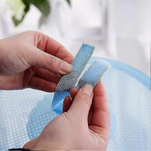 Kids Storage Net 3 Pcs Hanging Drying Net Foldable Mesh Basket Storage for Plush