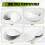 200 Pcs 3 Inch Silver Wine Pourer Discs Drip-Proof Drip Pouring Pour Spout Pour Wine Thin Slice 6