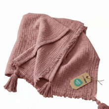 Pure Handmade Cotton Muslin Bed Throw Blanket
