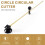 100cm Max.Diametre de cercle Compas a couper le verre circulaire 3