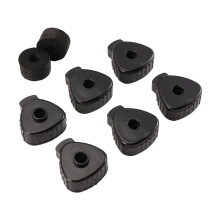 6 PCS Cymbal Nuts,Quick Cymbal Nut with Cymbal Felts Washer Replacement ,Percussion Drum Replacement Parts