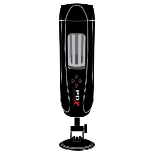 PDX ELITE - STROKER ULTIMATE MILKER 2 ROTIEREND & VIBRATOR 2