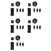 5X Autoscheinwerferschalter und Fensterheberschalter für Mk5 5 B6 5ND941431A 5ND959857 5ND959565B