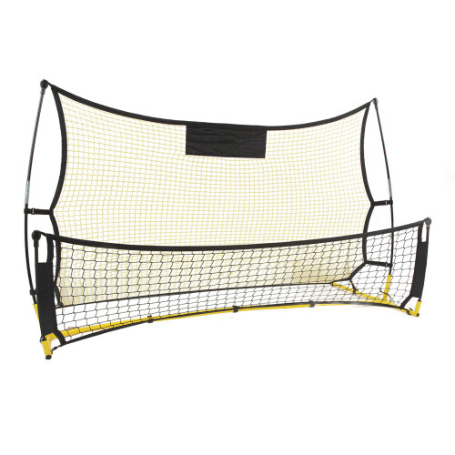 Fußball Rebounder-Netz doppelseitig tragbar 1