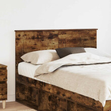 vidaXL Headboard Smoked Oak Engineered wood