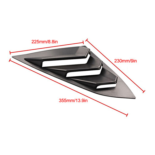 Seiten ABS Lüftungsleiste für Honda Civic 1