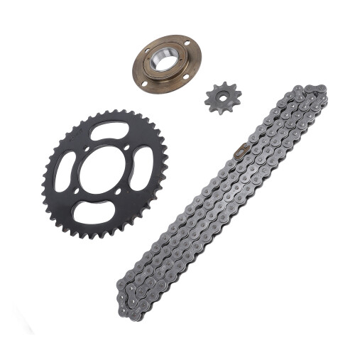Motorrad 420 Kettenrad+Kette Set 76 Glieder