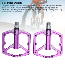 Fahrradpedale 3 Lagereingang Lila Fahrradzubehör