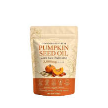 Everly Pumpkin Seed Oil with Saw Palme tto, 180 Softgels, Cold Pressed Pumpkin