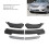Universal Auto Front Lippen Trenner 150cm 6x ABS 16