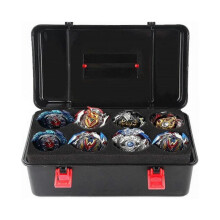 Migaven Battle Tops Empty Case Beyblade Box Beyblade Case Lps Figures--portable Durable Plastic Storage Carrying Case Box Organizer for Beyblade Burst