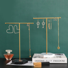 Jewellery Tree Stand Organiser Storage for Necklaces, Bracelets, Keys & Rings Valentine's Gift for Girlfriend White