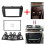 2-DIN Autoradio Einbaurahmen Mazda 3/Axela 21