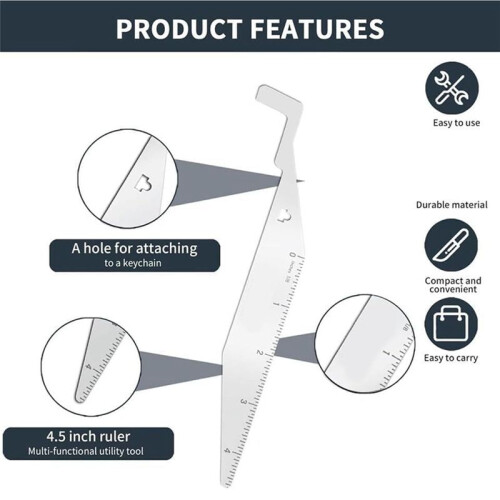 First-Aid EMS Firefighter Tools Spring Steel Multitools Pry Tool Set Multipurpose Heavy Duty Practical 1