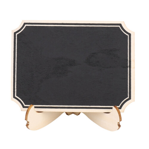 40x  Tableaux Noirs Avec Support, Chevalets, Petits Cartons Rectangle Petit Tableau 2