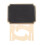 40x  Tableaux Noirs Avec Support, Chevalets, Petits Cartons Rectangle Petit Tableau 6