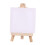 24 Conjunto Artistas  Cavalete de 5 Polegadas + 3 Polegadas X3 Polegadas  Conjunto de Tela Pintura Artesanato DIY Desenho Pequeno Cavalete 8