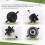 3 Pcs  New 130306380 One Fuel Filter Assembly and Two Extra Filter elements for Truck 400 Series Engine 5
