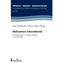Nicknamen international Zur Namenwahl in sozialen Medien in 14 Sprache