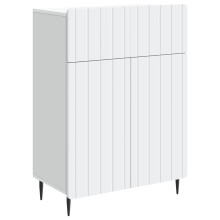 vidaXL Sideboard with Drawer White 66 x 34.5 x 92 cm Engineered Wood