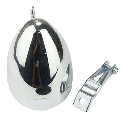 2X Retro Bicycle Bike Accessory Front Light Bracket Vintage 3LED Headlight (Silver) 2