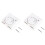 2X Room Floor Temperature Controller Mechanical Central Heating Thermostat 220V AC Mechanical Thermostat 2
