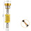 Magnetic Drywall Screw Setter Bit, Spring Loaded Depth Stop Screwdriver Bit for Electric Screwdriver Black 6