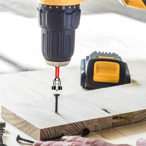 20 Pcs S2 Magnetic Locating Screwdriver Bits for Drywall Plasterboard Gypsum Board Positioning Drilling Batch 2