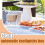 2PCS Toothpick Dispenser Clear Knob  Toothpick Holder Rack Stand Automatic Toothpicks Storage Boxes for Table Home 8