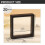 Schwebende Vitrine, Schwarz 20er Pack 3D Schwebender Rahmen Display Halter 9x9x2 cm Displayständer 8