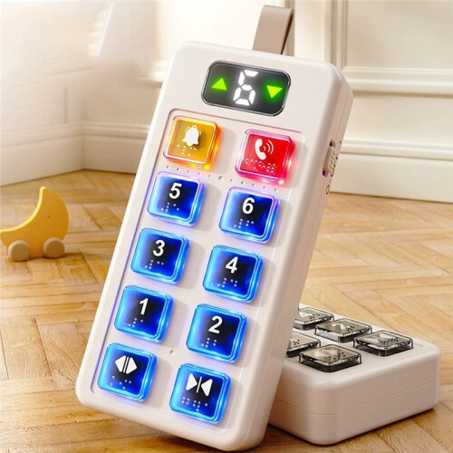 Elevator Panel Simulation Toy Light Sound Electric Buttons Pretend  Educational Learning Machine 2