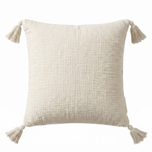 Pure Handmade Cotton Muslin Cushion with Cover