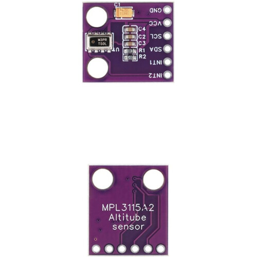 MPL3115A2 Pressure Sensor Module - Atmospheric Pressure, Altitude, and Temperature Sensor Module - Board 2