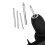 5pcs Triangle  Tile Drill Bit Shank Glass Tiles Tip for Drilling Glass, Tile & Ceramic 6