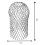 16 Pcs Gutter Downspout Guards 3.5 Inch Aluminum Leaf Filter Strainer Expandable Gutter Downspout Protector 8