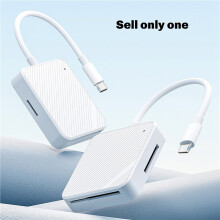 6X 4 in 1 Memory Card Reader Adapter Type C USB-C Media OTG M2 SM XD Card Reader for Android Accessories