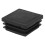 40mm x 40mm Plastic Square Tube Inserts End Blanking Caps Black 30 Pcs 4
