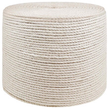 vidaXL Jute Twine 4 White 100% Tossa jute